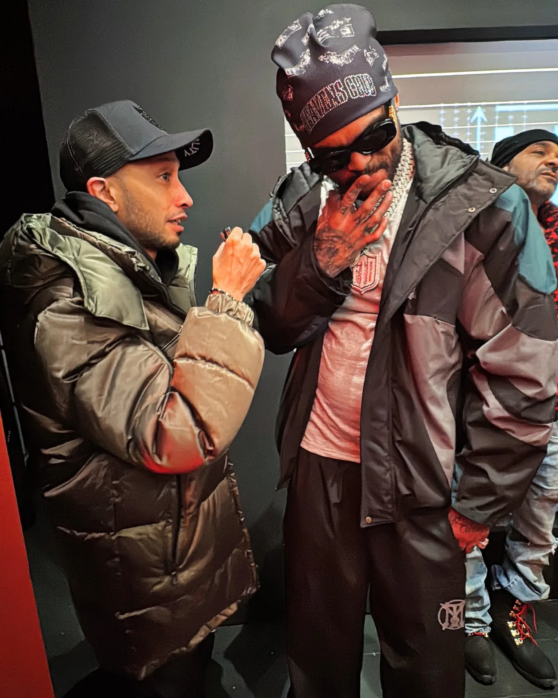 DJ Firestarr with Dave East