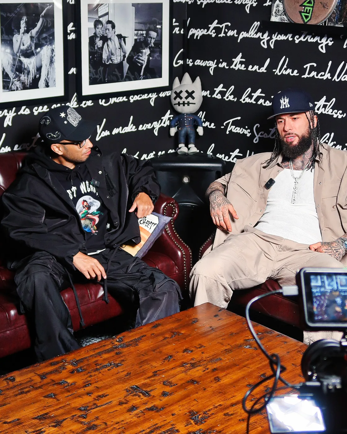 DJ Firestarr with Malik Montana